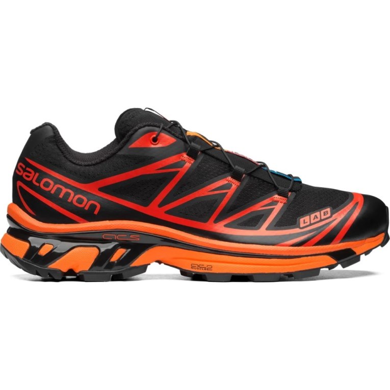 Tenis Salomon Xt-6 Feminino Pretas Laranja | PT O39156